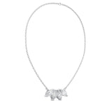 Four Marquise Necklace
