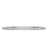 Round and Pear Cut Tennis Bracelet