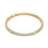 Round and Emerald Cut Tennis Bracelet