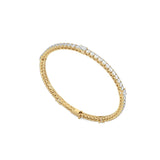 Round and Emerald Cut Tennis Bracelet