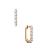 Rectangle studded Earrings