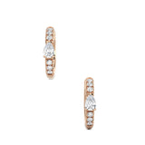 Center Pear Earrings