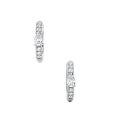 Center Pear Earrings