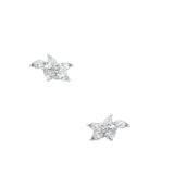 Pear-Marquise Cluster Earrings