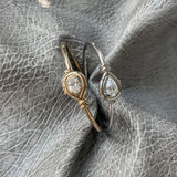 Knot Solitaire Bangle