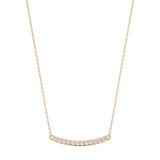 Pavé Line Necklace