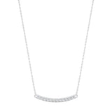 Pavé Line Necklace