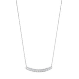 Pavé Line Necklace