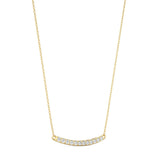 Pavé Line Necklace