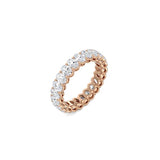 Oval Eternity Band