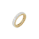 Oval Eternity Band