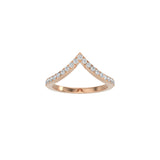 V shape Ring