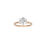6 Prong Round Classic Ring RG