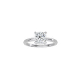 Cushion Cut Signature Four Prong Setting WG