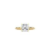 Cushion Cut Signature Four Prong Setting YG
