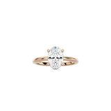 Oval Cut Signature Four Prong Setting RG
