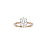 Oval Cut Signature Four Prong Setting RG