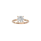 Round Cut Signature Four Prong Setting RG