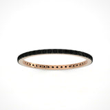 Black diamond eternity band