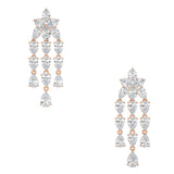 Floral Waterfall Earrings