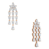 Floral Waterfall Earrings