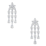 Floral Waterfall Earrings