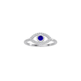 Evil Eye Natural Ring