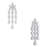 Floral Waterfall Earrings