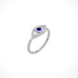 Evil Eye Natural Ring