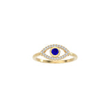 Evil Eye Natural Ring