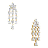 Floral Waterfall Earrings