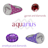 Aquarius Zodiac Ring