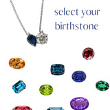 Toi et Moi Birthstone Necklace