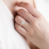 Cushion Cut Signature Four Prong Setting RG