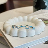 Multi shape wavy bangle