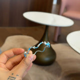 Multi shape wavy bangle